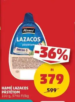 PENNY Hamé lazacos pástétom ajánlat