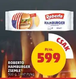 Roberto hamburger zsemle