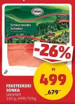 PENNY Feketeerdei sonka ajánlat