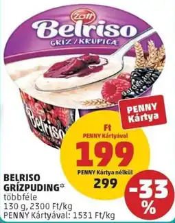 Belriso grízpuding