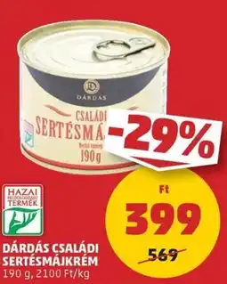 Dárdás családi sertésmájkrém