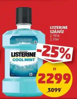 PENNY Listerine szájvíz ajánlat