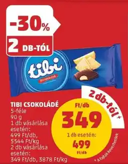 PENNY Tibi csokoládé ajánlat