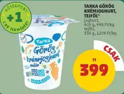 PENNY Tarka görög krémjoghurt, tejföl ajánlat