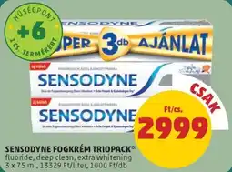 PENNY Sensodyne fogkrém triopack ajánlat