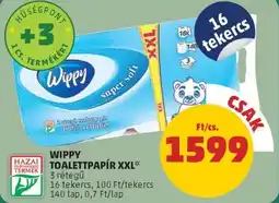 PENNY Wippy toalettpapír xxl ajánlat