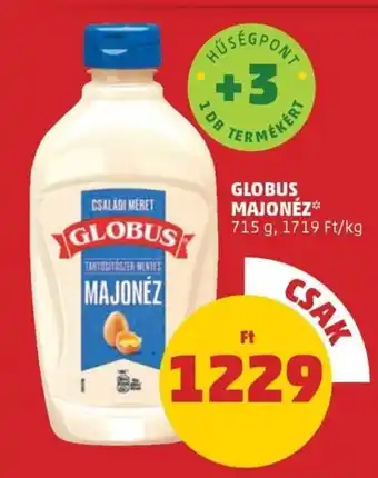 PENNY Globus majonez ajánlat