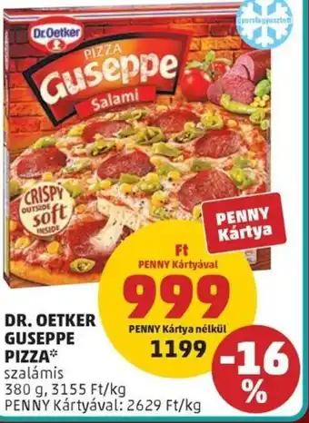 PENNY Dr. oetker guseppe pizza ajánlat