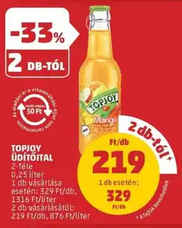 PENNY Topjoy üdítőital ajánlat