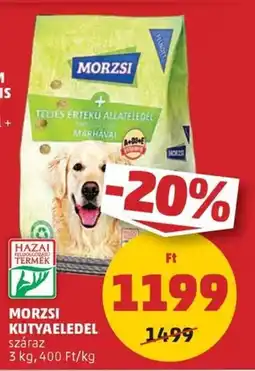 Morzsi kutyaeledel