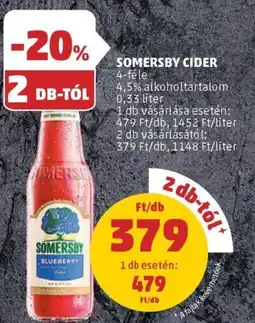 PENNY Somersby cider ajánlat