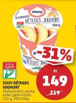 PENNY Sissy réteges joghurt ajánlat