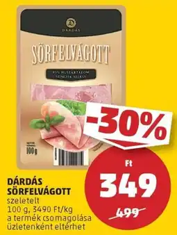 PENNY Dárdás sörfelvágott ajánlat