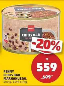 PENNY Penny chilis bab marhahússal ajánlat