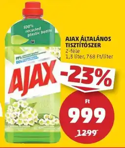 PENNY Ajax általános tisztítószer ajánlat