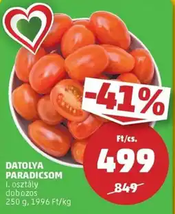 PENNY Datolya paradicsom ajánlat