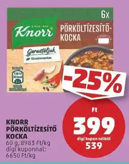 PENNY Knorr pörköltízesítő kocka ajánlat