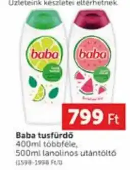 PRIVÁT Baba tusfürdō ajánlat