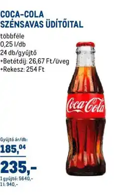 Metro Coca-cola szénsavas üdítőital ajánlat