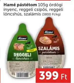 PRIVÁT Hamé pástétom ajánlat
