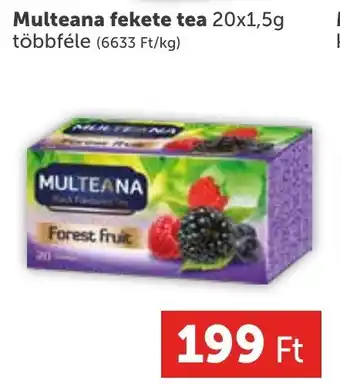 PRIVÁT Multeana fekete tea ajánlat