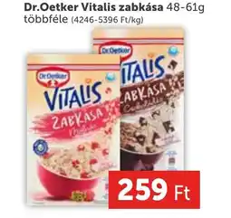 PRIVÁT Dr.Oetker Vitalis zabkása ajánlat