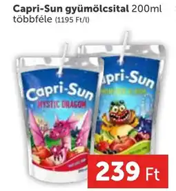 PRIVÁT Capri-Sun gyümölcsital ajánlat