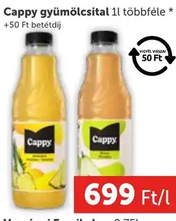 Cappy gyümölcsital