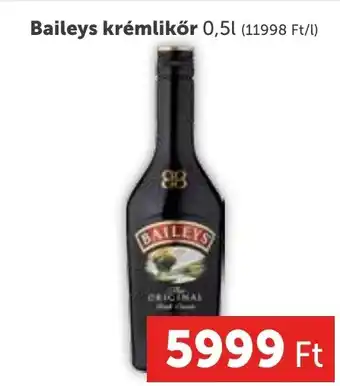 PRIVÁT Baileys krémlikőr ajánlat