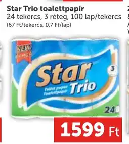 PRIVÁT Star Trio toalettpapír ajánlat