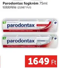 PRIVÁT Parodontax fogkrém ajánlat