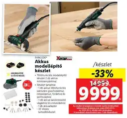 Lidl PARKSIDE® Akkus modellépítő készlet ajánlat