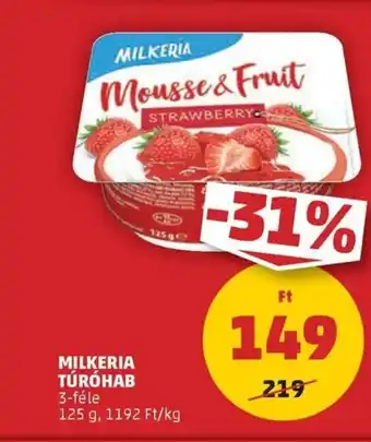 PENNY Milkeria túróhab ajánlat