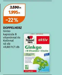 Doppelherz ginko kapszula