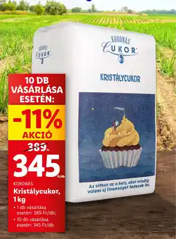 Koronás kristálycukor