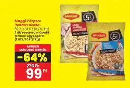 Spar Maggi párperc instant tészta ajánlat