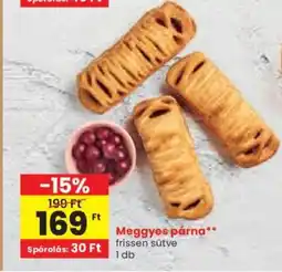 Meggyes párna