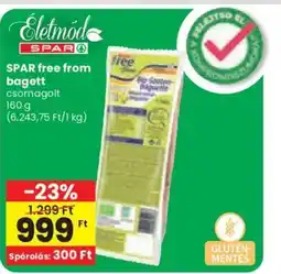Spar SPAR free from bagett ajánlat