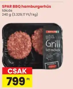 Spar Spar bbq hamburgerhús ajánlat