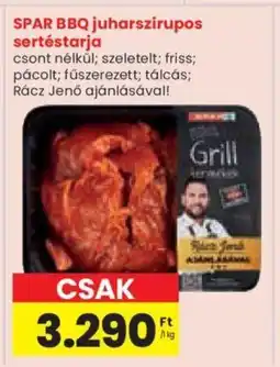 Spar Spar bbq juharszirupos sertéstarja ajánlat