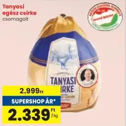 Spar Tanyasi egész csirke ajánlat