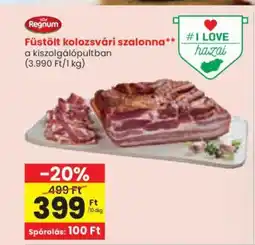 Spar Füstölt kolozsvári szalonna ajánlat