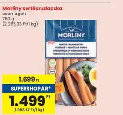 Spar Morliny sertésrudacska ajánlat
