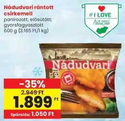 Spar Nádudvari rántott csirkemell ajánlat