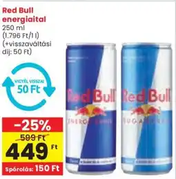 Spar Red Bull energiaital ajánlat