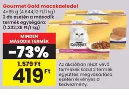Gourmet Gold macskaeledel