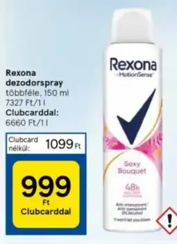 Tesco Rexona dezodorspray ajánlat