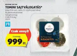 ALDI Regione che vai tomini sajtválogatás ajánlat