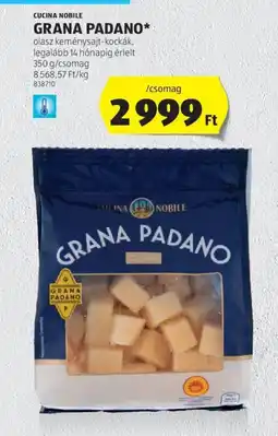 ALDI Cucina nobile grana padano ajánlat