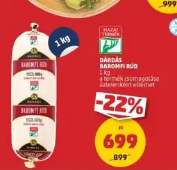 PENNY Dárdás baromfi rúd ajánlat